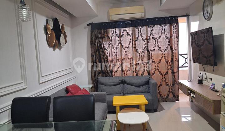 Green Central Glodok, 2br,53m²,furnish, Lt 11, Hrg 72jt/th.min 2 Th 2