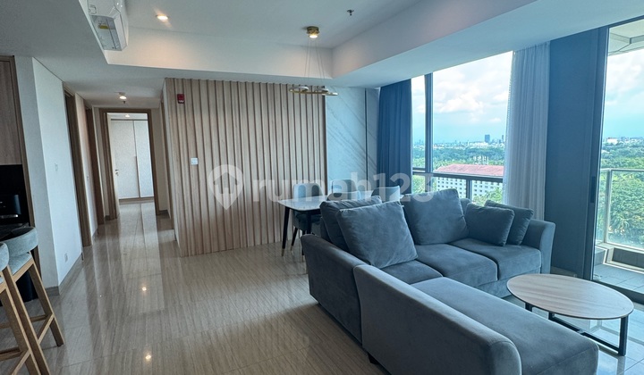 Apartemen Hillcrest 3 Kamar Tidur Furnished