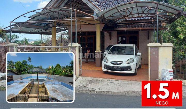 RUMAH BAWEN TANAH LUAS + KOLAM RENANG 5 MENIT KE CIMORY 1