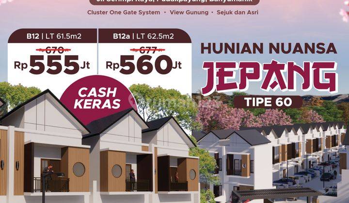 RUMAH CLUSTER NUANSA JEPANG DI BANYUMANIK  1