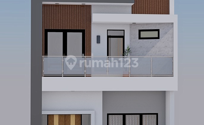 Rumah Cluster Baru Ada Rooftop Aman Nyaman Dkt Alazhar Rawamangun
