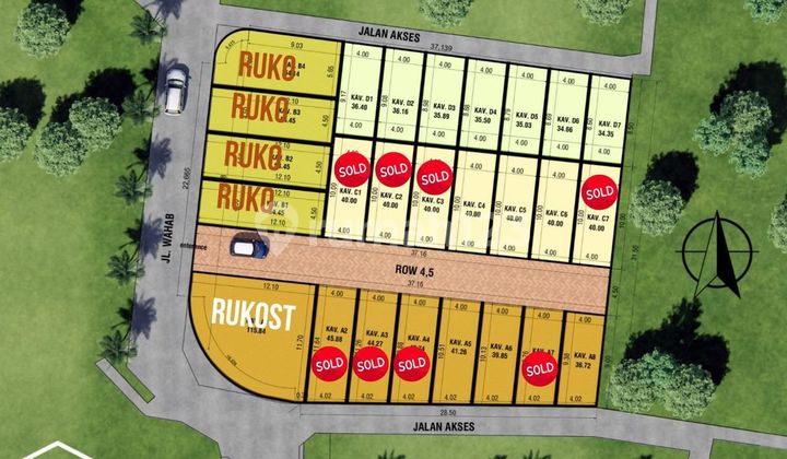 Rumah Cluster Keren Kekinian Bebas Banjir Sebrang Golf Rawamangun 2