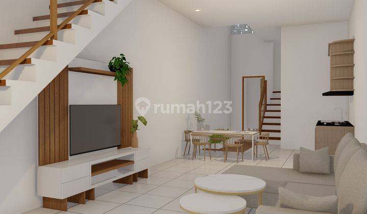 Harga Murah, Rumah Keren Minimalis Strategis Dkt Stasiun Buaran  1