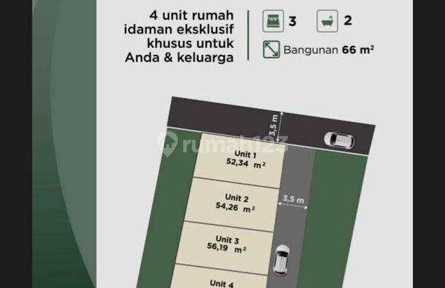 Rumah Baru Hook 2,5 Lantai Dekat Mall Pondok Gede Bekasi Kota 2