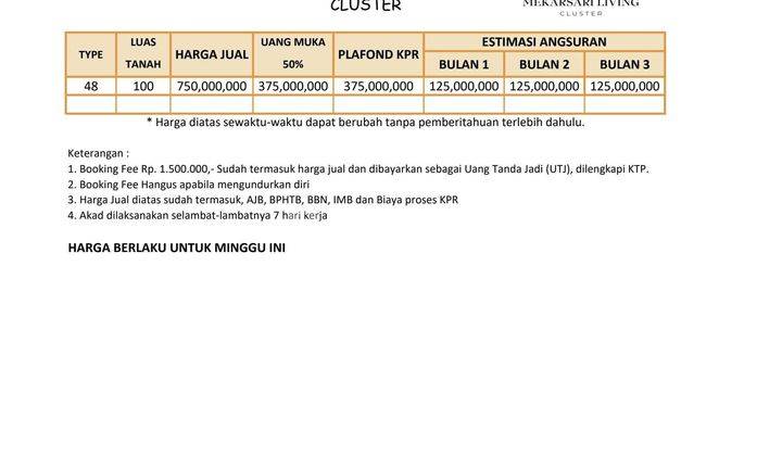 Rumah Bagus SHM di Mekarsari Living Cluster Cilame Bandung Barat 2