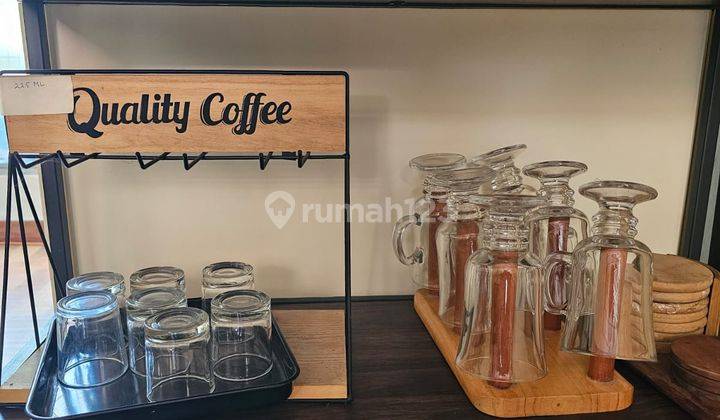 Kios Cafe Kopi Arabica Dan Kopi Robusta Full Furnish di Apartemen 2