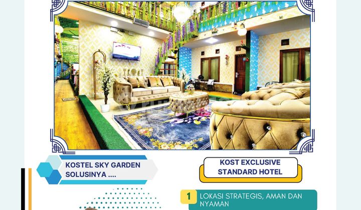 Kost Exclusive standard hotel samping universitas 1