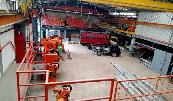 Gudang pabrik Strategis Di Tangerang,bebas Banjir,luas 2500m, Shm 4
