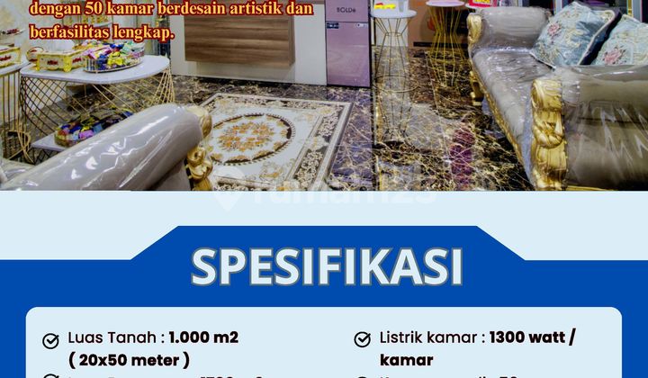 Kost Exclusive standard hotel samping universitas 2