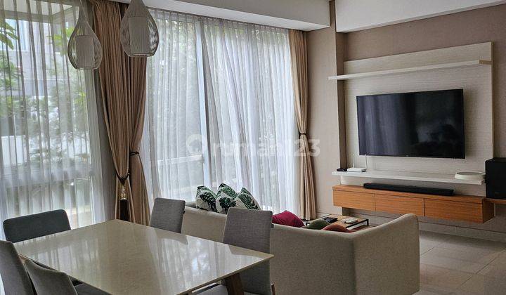 DISEWAKAN! Rumah Gading Serpong The Spring Condovillas 3+1 BR Full Furnished Rapi Sekali hanya 115jt 1