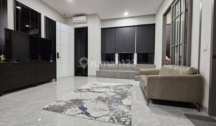 DIJUAL CEPAT RUMAH FULL FURNISHED DAN ELEKTRONIK GREENWICH BSD CITY CLUSTER AETHER HANYA 4,5M NEGO 2