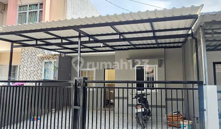 DIJUAL MURAH MERIAH RUMAH 1 LANTAI BOULEVARD CATALINA LOKASI TERDEPAN BARU RENOVASI HANYA 900JT NEPIS