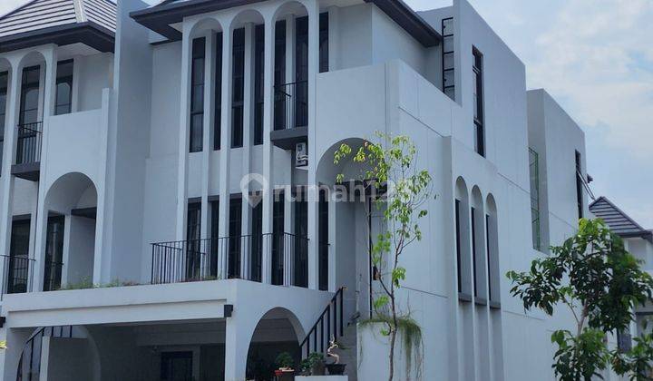 DIJUAL CEPAT RUMAH FULL FURNISHED DAN ELEKTRONIK GREENWICH BSD CITY CLUSTER AETHER HANYA 4,5M NEGO 1