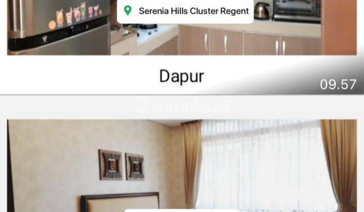 Rumah Cantik Asri Siap Huni Dalam Komplek Serenia Hill Cluster Regent Jakarta Selatan 2