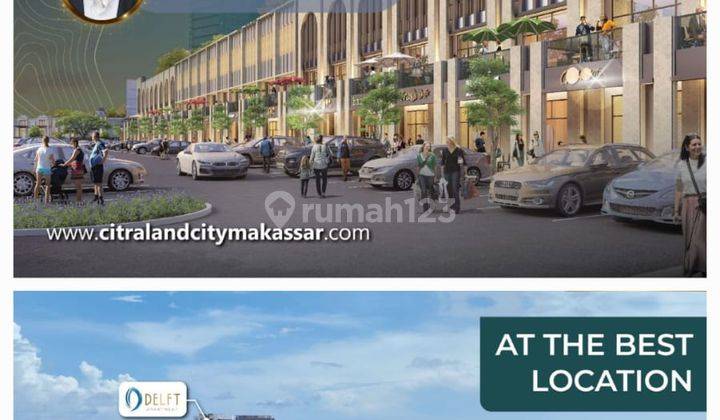 Ruko C-Walk CPI Terbaru Harga Perdana di Citraland City Losari 1