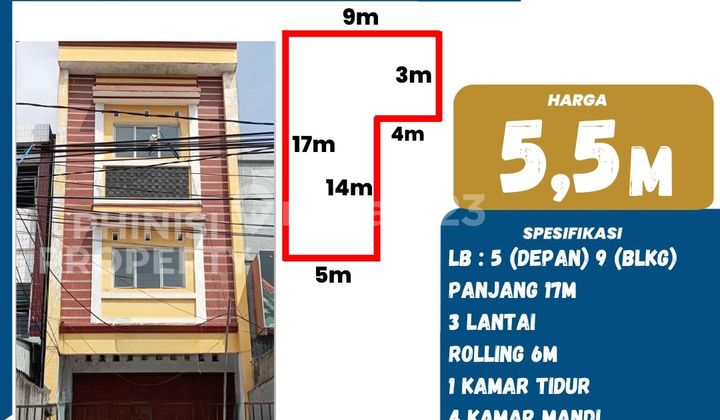 FOR SALE Strategic location shop house on Jalan Masjid Raya. 1