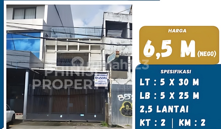 Shop House Central City Location on Bulukunyi Street next to Osaka 1