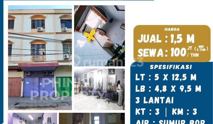 For Sale Shop House in the City Center on Jalan Singa 1