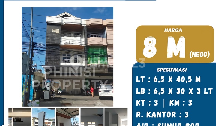 FOR SALE Shop House on Gunung Latimojong Street 1