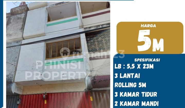 FOR SALE 3-Story Shop House on Jalan Tentara Pelajar 1