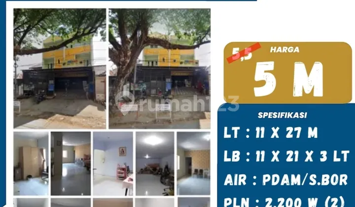 FOR SALE 2-Unit Shop House on Opu Daeng Risadju Street 1