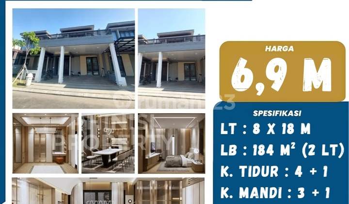 Dijual Rumah Sudah Interior di Treasure Island Citraland City Cpi 1