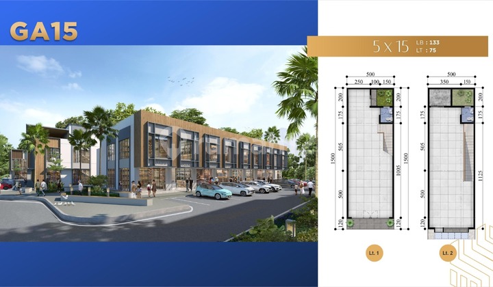 DIJUAL Ruko Terbaru Golden Arcade Citraland Celebes Hertasning DIJUAL Ruko Terbaru Golden Arcade Citraland Celebes Hertasning