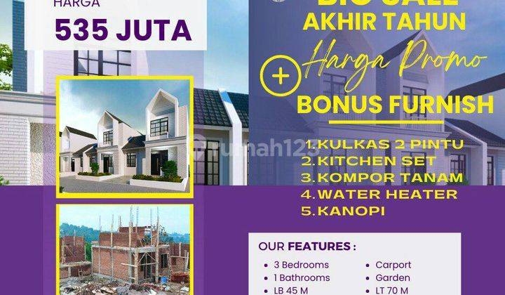 Rumah baru barian hills 450 JT bisa KPR Cimahi Utara cisarua 13