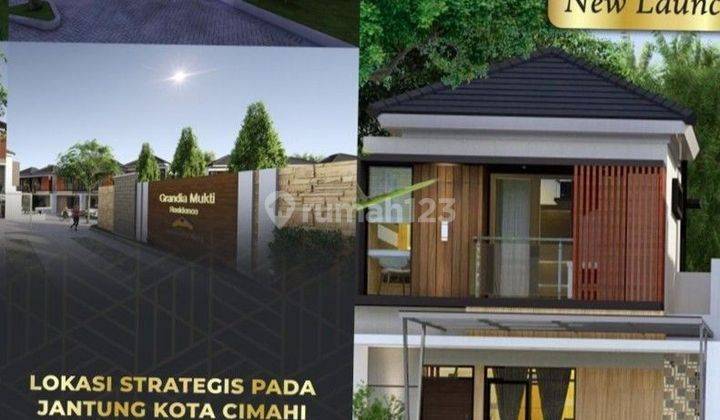 Rumah Cluster Grandia Mukti Residence Cimahi Tengah SHM DP 0 % 800 jutaan 2