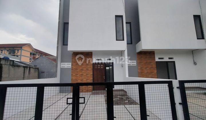 Rumah Baru Modern Minimalis 2 Lantai Siap Huni Sayap Arcamanik Cisaranten Bandung Shm 1