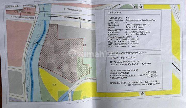 Dijual Tanah di Pakubuwono Jakarta Selatan 10