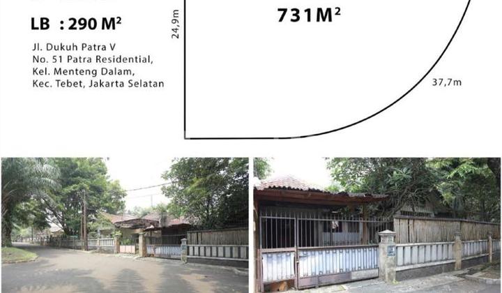 Dijual Rumah Kavling di Patra Residential Kuningan Jakarta Selatan 1