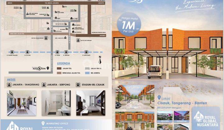 Dijual Rumah di The Garden Mansion Cisauk  2