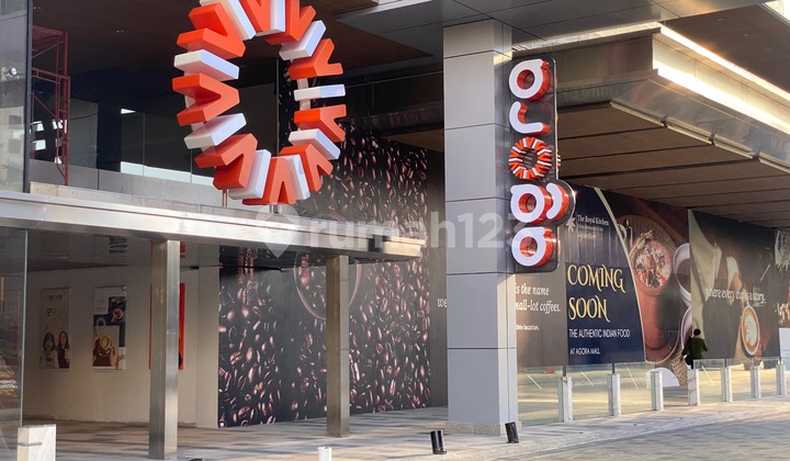 For Rent Commercial Space at Agora Mall Jakarta