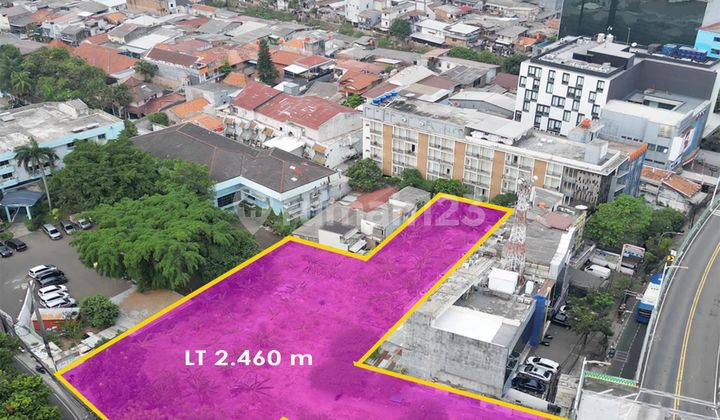 For sale: Commercial land in a highly strategic location near SCBD & Senopati, Kebayoran Baru.