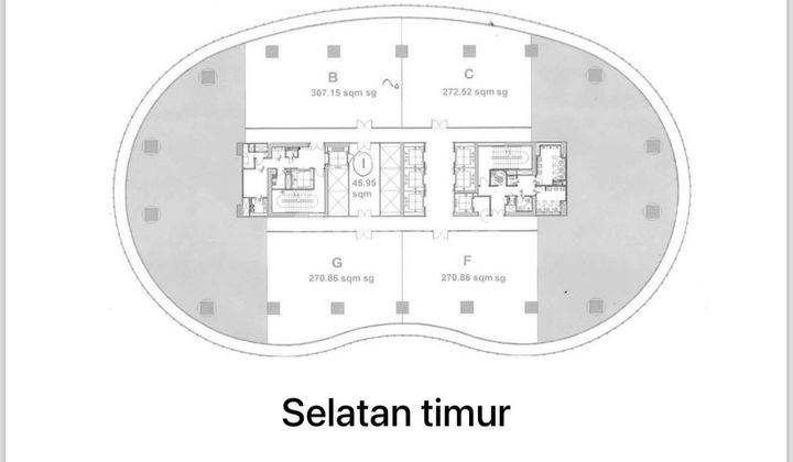 Dijual Office Space South Quarter