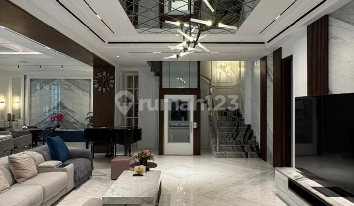 For Sale - Brand New Furnished American Classic House Darmawangsa Area (Prime Location)