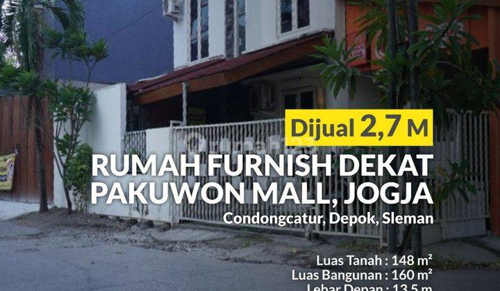 Rumah Modern, Dekat Mall Dan Kampus, Strategis, Condongcatur 1