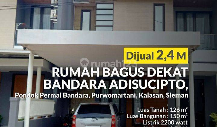 Rumah Modern, Dalam Perum Eksklusif Dekat Bandara Adisucipto, Kalasan 2