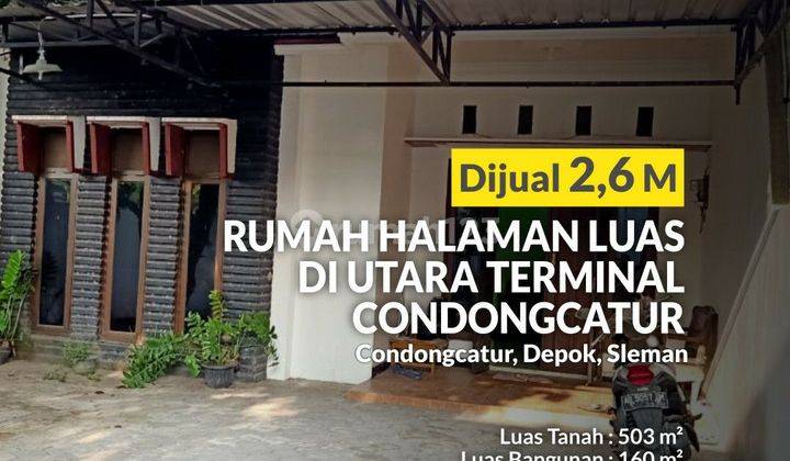 Rumah Luas, Multifungsi, Bisa Jadi Kos, Strategis, Condongcatur, Dekat Kampus 2