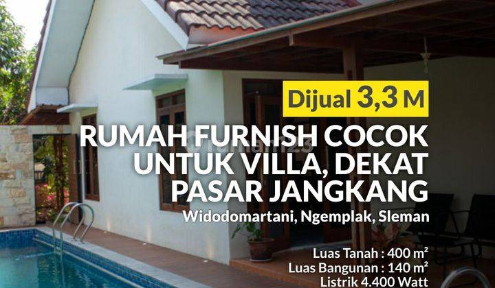 Rumah Cantik, Sejuk, Asri, Jogja Utara, Jakal Ke Timur 1