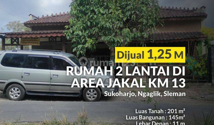 Rumah Luas, 2 Lantai, Jl. Kaliurang Dekat Uii, Ngaglik 1