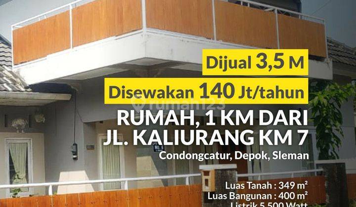 Rumah Besar, Mewah, Lokasi Favorit Pendatang, Condongcatur  1