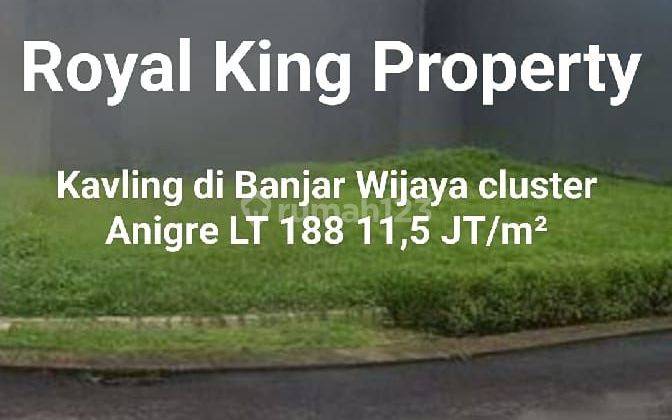 TANAH dijual di Anigre Banjar Wijaya Lt. 188 (10,5x18) 1