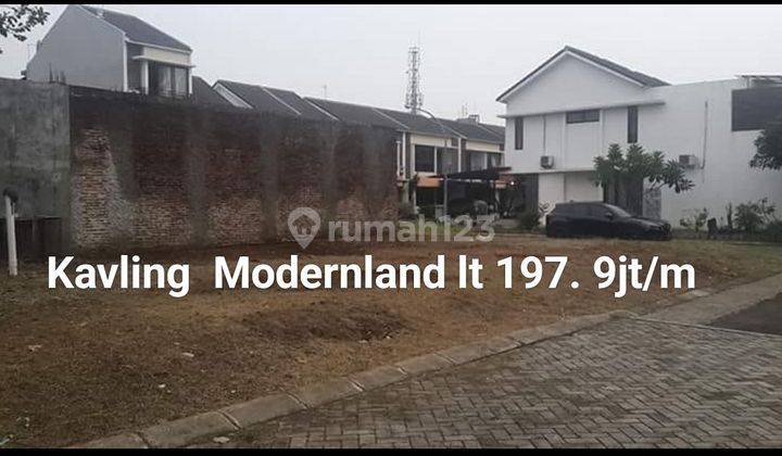 Murah Tanah Kavling Di Modernland Dalam Cluster Lt 197  1