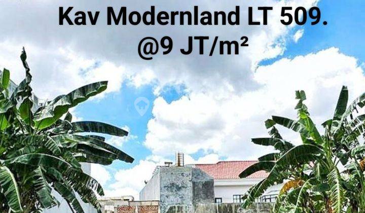 Kav Murah  Modernland Lt 509  1