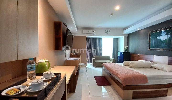 kamar tidur 1 unit apartemen mataram city