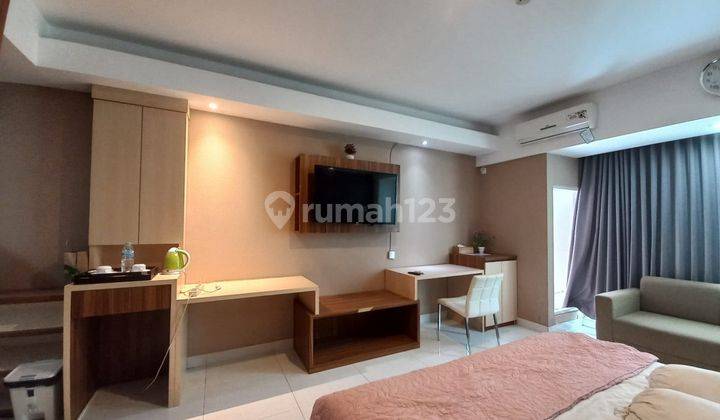 kamar tidur 1 unit apartemen mataram city