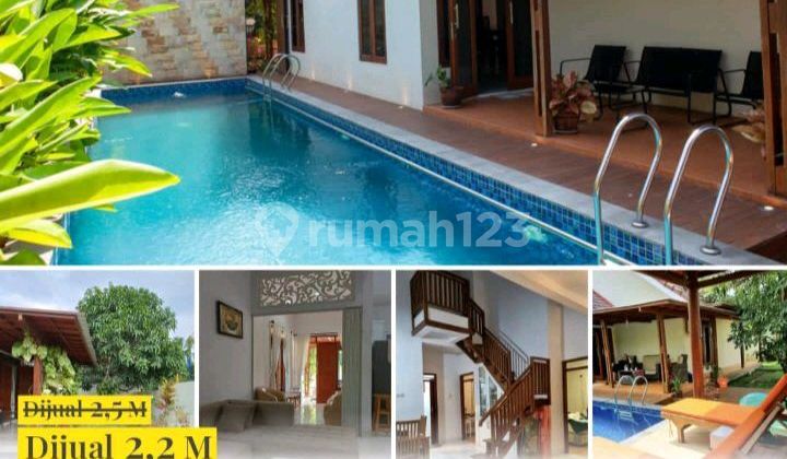 Rumah Bagus dengan Kolam Renang Berkonsep Villa di Kawasan Kaliurang Rumah Bagus dengan Kolam Renang Berkonsep Villa di Kawasan Kaliurang