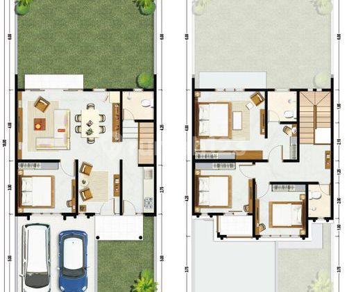 Beautiful 2-Story Green Orchid House Malang 2